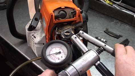 minimum compression for stihl ms250